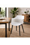 Elegant Sitting Chair White - 2