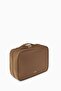 Hangable Travel Makeup and Grooming Bag - Brown - 6
