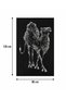 Black Framed Wall Panel 120X80 cm - 3