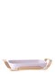 Rectangular Plate with Steel Holder, Stylish and Durable Design