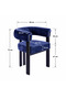 Modern Chair in Blue Color - 3