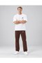 Men's Two Thread 2 Piece Set Oversize Crew Neck T-Shirt and Relaxed Fit Pants