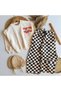 Boys' Oversized (Wide Fit) Top and Bottom Sweatshirt Tracksuit Set for Ages 3-10