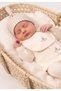Plaid Rabbit Baby Boy Set of 5 Newborn 5-Piece Hospital Release Bodysuit Set - 2