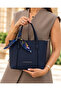 Women's Scarf Detailed Stylish Design Hand & Shoulder Bag with Adjustable Strap Shoulder Bag - 2
