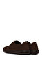 Men's Brown Lace-Up Nubuck Leather Casual Shoes Wm822003Dn - 6