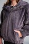 Plush Hooded Zippered Jacket Coat Girls H2941A826Au - 4
