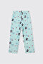 Girl's Blue Pajama Set - 6