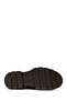 Women's Brown Buckle Thick Sole Suede Leather Masculine Shoes Af200016Ds - 5