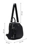 Women's Black Long Strap Backpack Wb100030Sv - 5