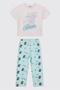Girl's Blue Pajama Set