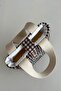 Gingham Patterned Short Sleeve Strap Book Carrying Bag Case - 8