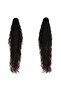 Natural Layered Cut Ponytail with Buckle / Dark / Chestnut Copper Shimmer