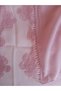 Real Handmade Needle Embroidered Handmade Prayer Cover, Mevlüt Headscarf. Powder Color. Prayer Mat. Dowry Box Embroidered Writing - 4