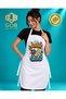 Unisex Printed Kitchen Apron Cook Chef Apron Women Men White Apron-4