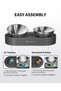 304 Stainless Steel Elevated Cat Bowls&Dog Bowls,Raised Cat Food and Water Bowl Set, Non-Slip, Anti Vomiting 15°Tilted Cat Small Animal Plate - 4