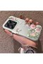Mi 14t Pro Compatible Elegant Pink Rose Butterfly Case, Slim Structure Perfectly Fits the Phone - 2