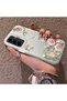 Samsung Galaxy A36/A56 Compatible Elegant Pink Rose Butterfly Case, Slim Structure Fits the Phone Perfectly - 2