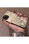 iPhone 13 Pro Compatible Elegant Pink Rose Butterfly Case, Slim Structure Perfectly Fits the Phone - 2