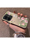 Realme C55 Compatible Elegant Pink Rose Butterfly Case, Slim Structure Perfectly Fits the Phone - 2