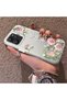 Redmi 12 4G/5G Compatible Elegant Pink Rose Butterfly Case, Slim Structure Perfectly Fits the Phone - 2