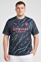 Men Sportswear Fit Short Sleeve Manchester City Training Jersey, Midnight Navy