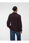 Strickpullover Normal geschnitten Hoch geschlossen Pullover - 3