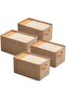 4pcs Foldable Storage Bins, Clothes Storage Box with Large Capacity, Multi-Functional Storage Bags T