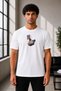 Unisex Oversize Dragon Ball Majin Buu Embroidered Anime T-Shirt 100% Cotton