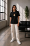 Unisex Oversize Neon Genesis Evangelion Asuka Langley Embroidered Anime T-Shirt 100% Cotton - 6
