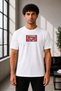 Unisex Oversize Hunter X Hunter Killua Godspeed Embroidered Anime T-Shirt 100% Cotton