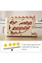 Egg Storage Container,4Tiers Egg Dispenser,Automatic Rolling Egg Tray Organizer,Holds 30 Eggs, Space - 3