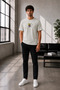 Unisex Oversize the Simpsons Homer Simpson Embroidered Anime T-Shirt 100% Cotton - 2