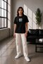 Unisex Oversize Demon Slayer Embroidered Anime T-Shirt 100% Cotton - 6
