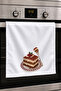 Hand Drying Towel 30X50Cm Cotton Absorbent Layer by Layer Flavor for Kitchen, Oven