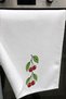 Hand Drying Towel 30X50Cm Cotton Absorbent Branch Cherry on the Tree for Kitchen, Oven - 2