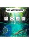 Premium Analog-Digital Diving Sports , Luminous & Dual Time Display, 50M Waterproof, Unbreakable TPU Strap-Blue - 6