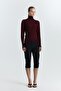 Turtleneck Basic Knitwear Sweater - 2