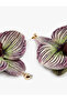 Large Size Dangle Flower Earrings - 3