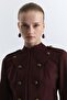 Button Detailed Epaulet Jacket - 3