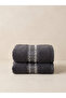 Pine 2-Piece Embroidered Hand Towel Set 50X90 cm - 3
