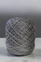 Set of Twisted Knitting Yarns in the Color of Gunpowder, 100% Cotton (Total 500 Gr.) - 2