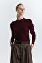 Basic Plain Knitwear Sweater