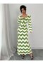 Rochie maxi, mix de culori - L - 3