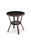70X70 cm Round Coffee Table Coffee Color