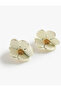 Large Size Flower Earrings - 2