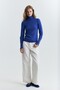 Turtleneck Basic Knitwear Sweater - 2