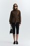 Trench Coat with Stand Collar - 2