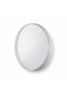 White Framed Wall Mirror 90X90 cm