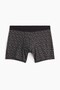 3'lü Normal Paça Boxer Şort Lycra® - 5